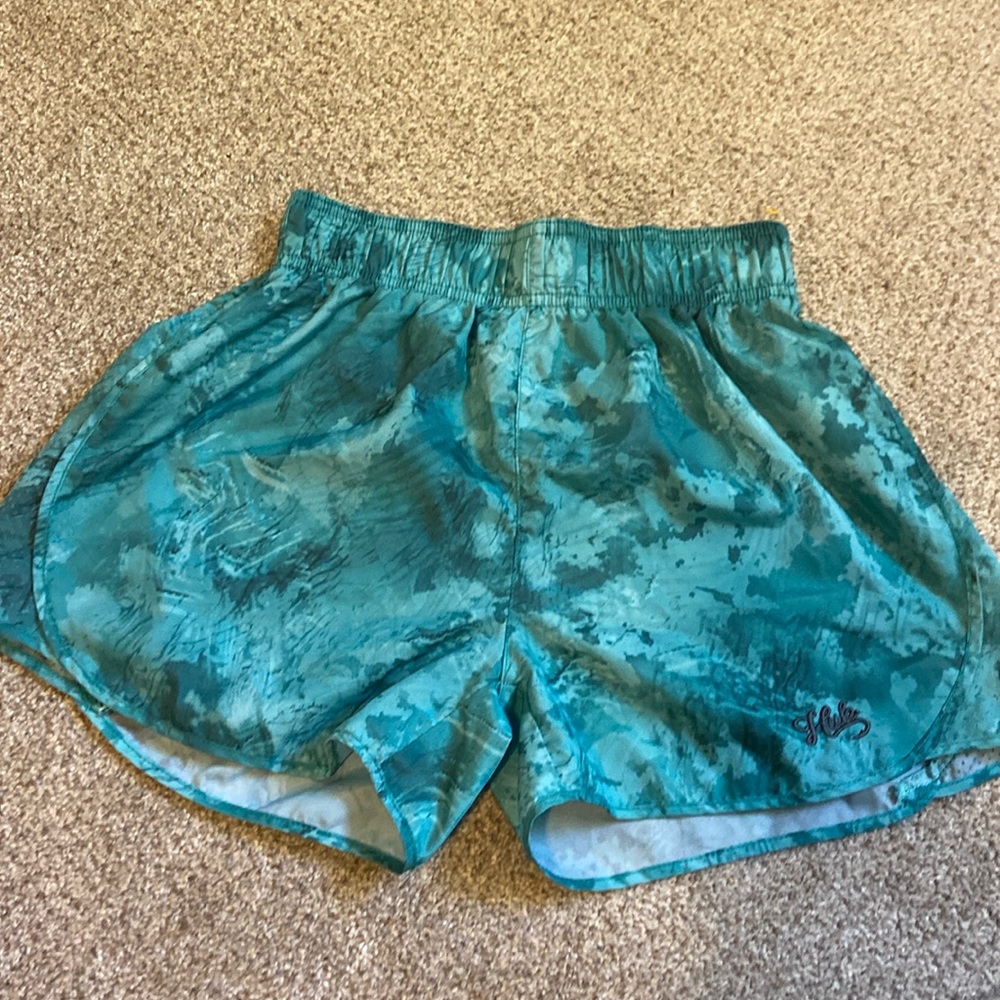 Huk patterned shorts.